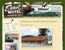 Tablet Screenshot of errol-motel.com